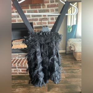 Brand New Without Tags. XS Waverly Grey top from Anthropologie. Super cute.